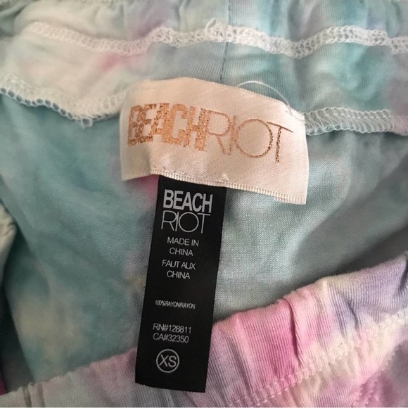 Beach Riot Lounge Pant in Light Tie Dye - Picture 3 of 4